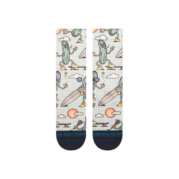 Stance HOMMES FEELING PICKLED CREW SOCKS