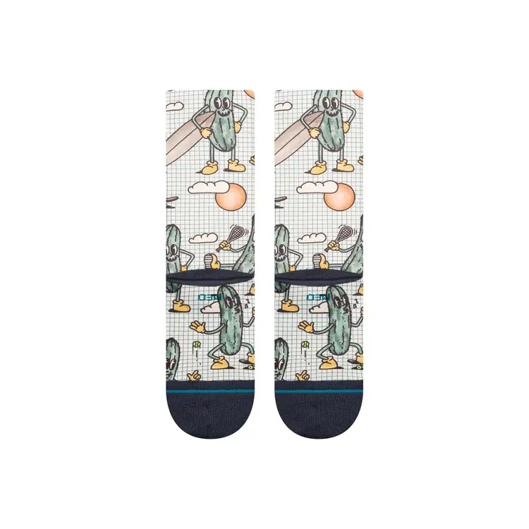 Stance HOMMES FEELING PICKLED CREW SOCKS