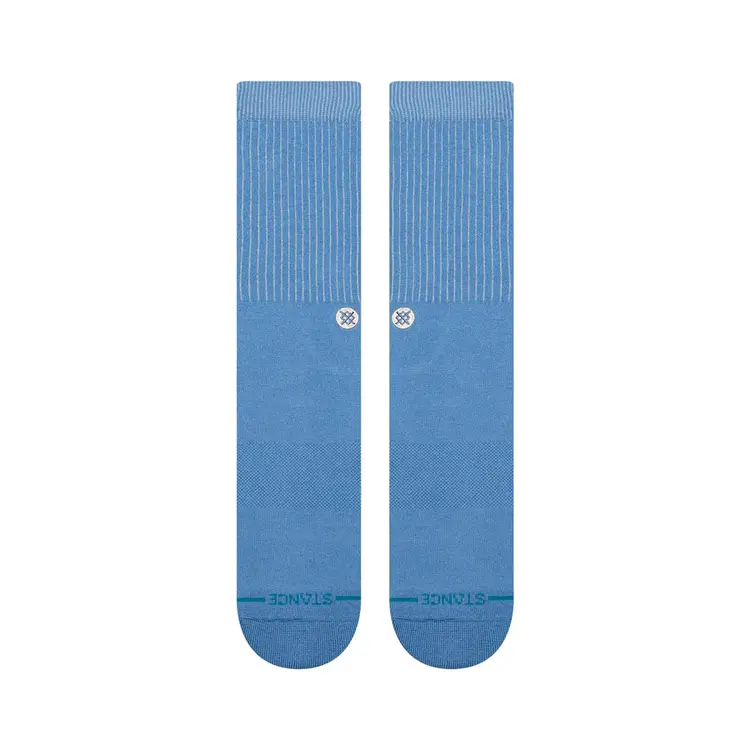 Stance HOMMES ICON POP CREW SOCKS CAPRI BLUE