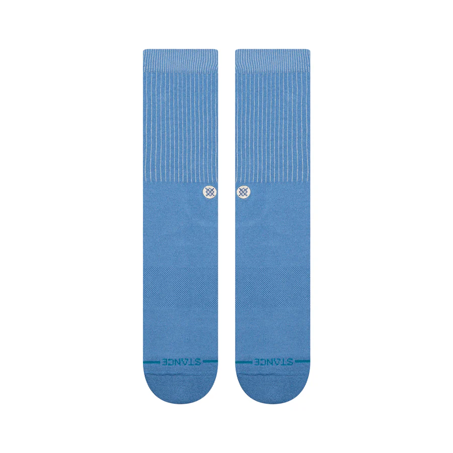 Stance MEN'S ICON POP CREW SOCKS CAPRI BLUE