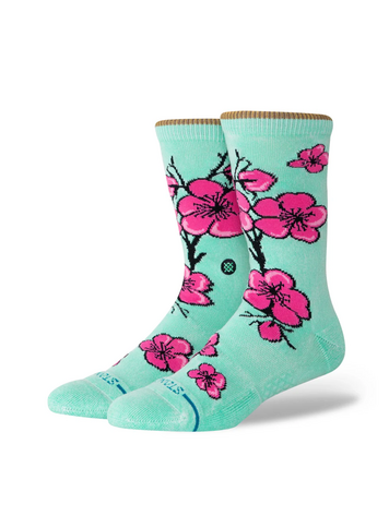 Stance HOMMES BRPA ARIZONA X STANCE 99 CENTS CREW SOCKS JADE