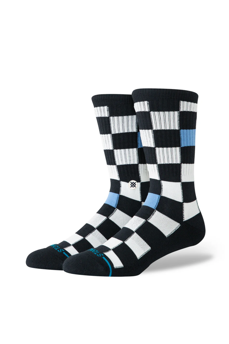 Stance MEN'S CHEF CHECK CREW SOCKS
