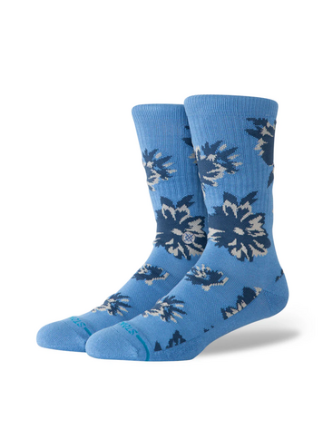 Stance MEN'S REPLICA CREW SOCKS BLUE