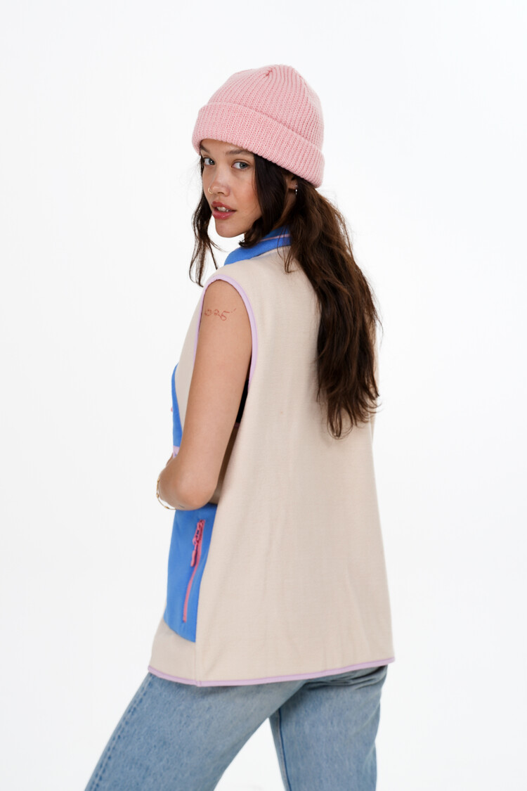 Notice the reckless FEMMES OVERLAND VEST