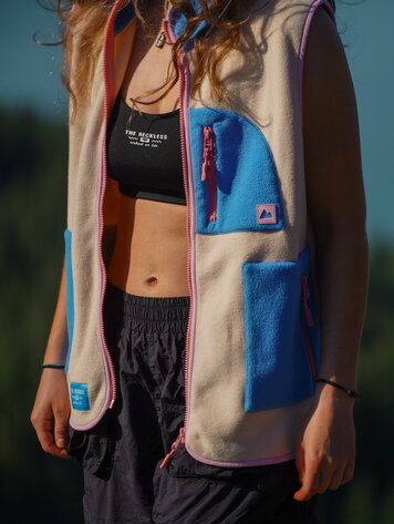 Notice the reckless WOMEN'S OVERLAND VEST