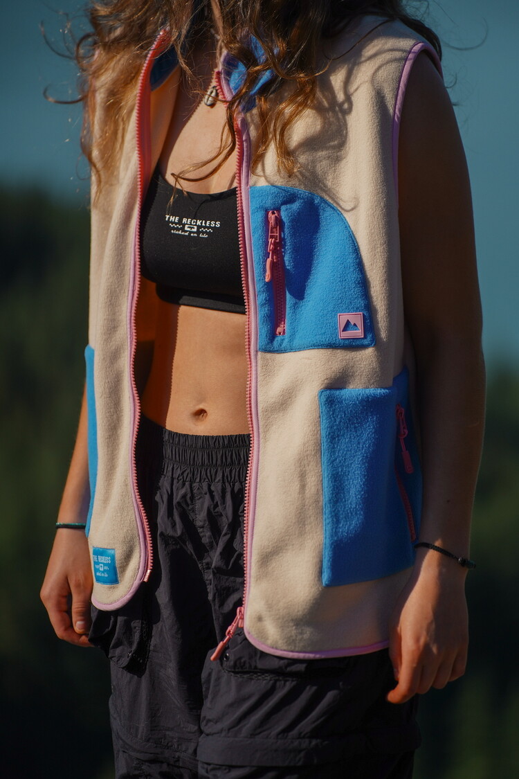 Notice the reckless WOMEN'S OVERLAND VEST