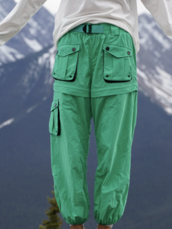 Notice the reckless FEMMES JADE ZIP-OFF PANTS