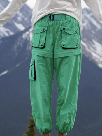 Notice the reckless WOMEN'S JADE ZIP-OFF PANTS