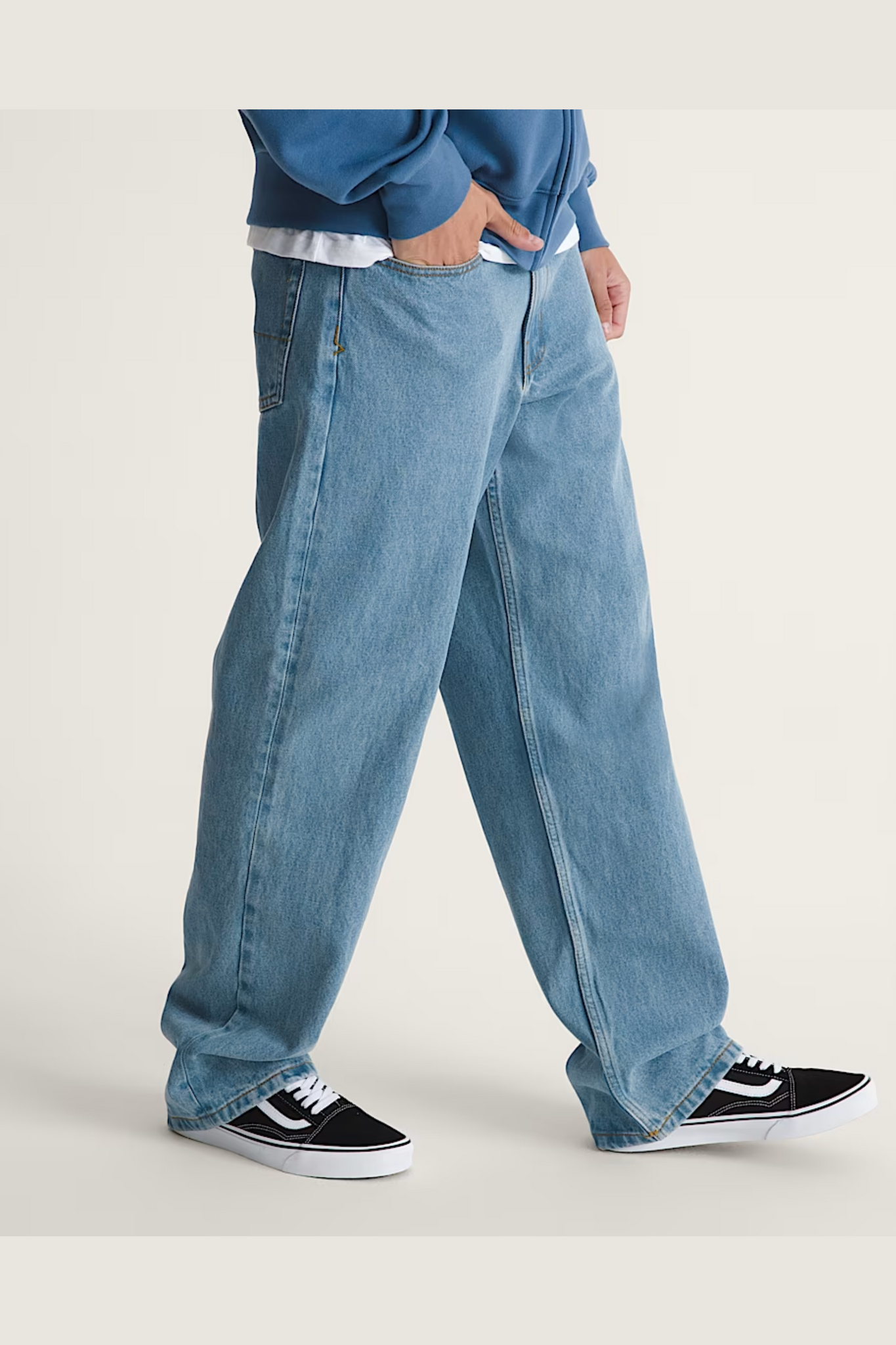 Vans MEN'S CHECK-5 LOOSE DENIM PANTS