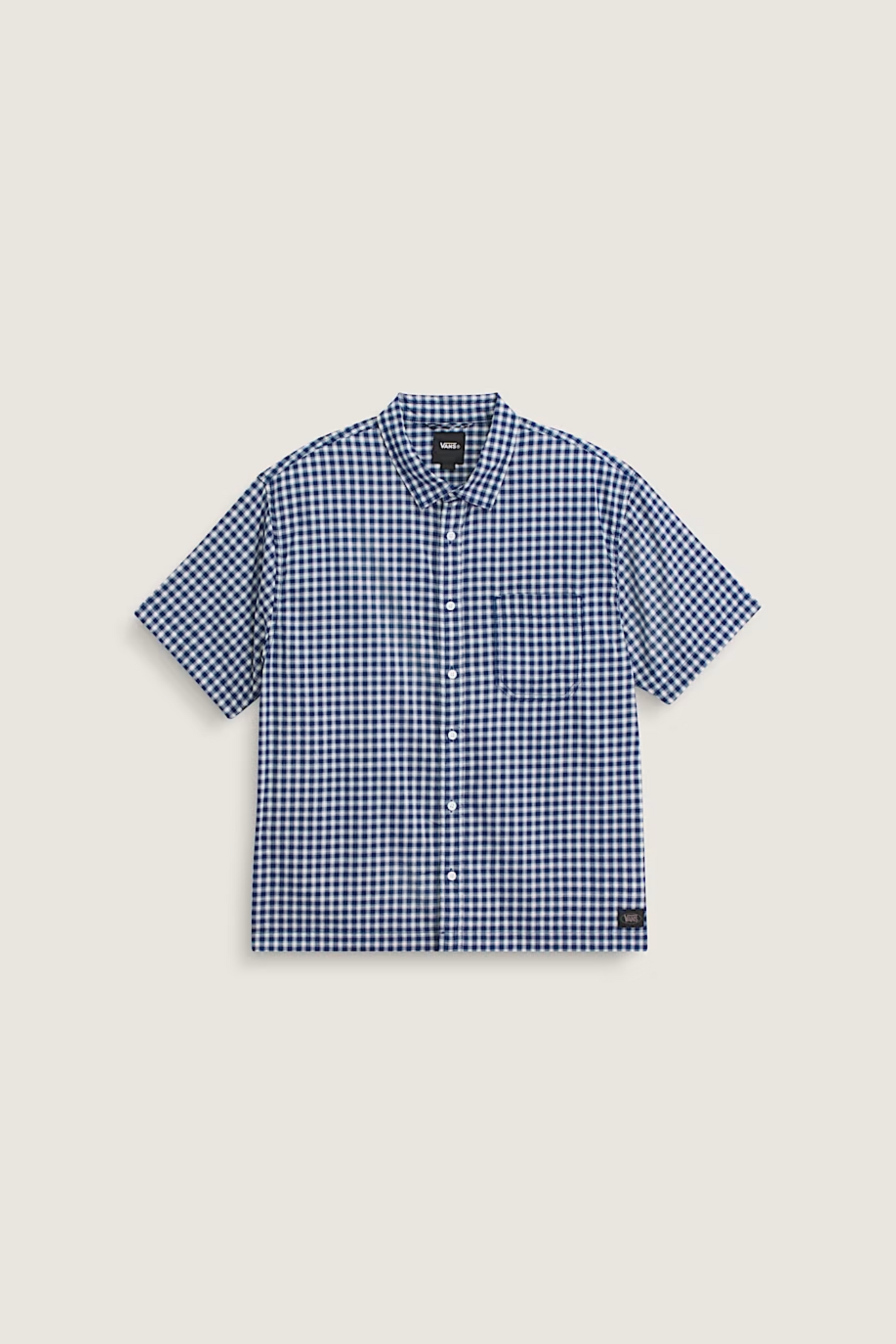 Vans MEN'S LARKSPUR MINI PLAID SS SHIRT
