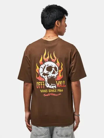 Vans MEN'S OFF THE WALL FEVER SS TEE VINTAGE COCOA