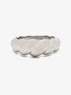 Puravida FEMMES TWISTED DOME RING SILVER