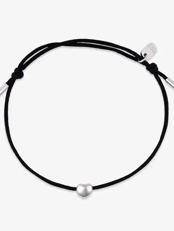 Puravida WOMEN'S LYDIA HEART CHARM BLACK