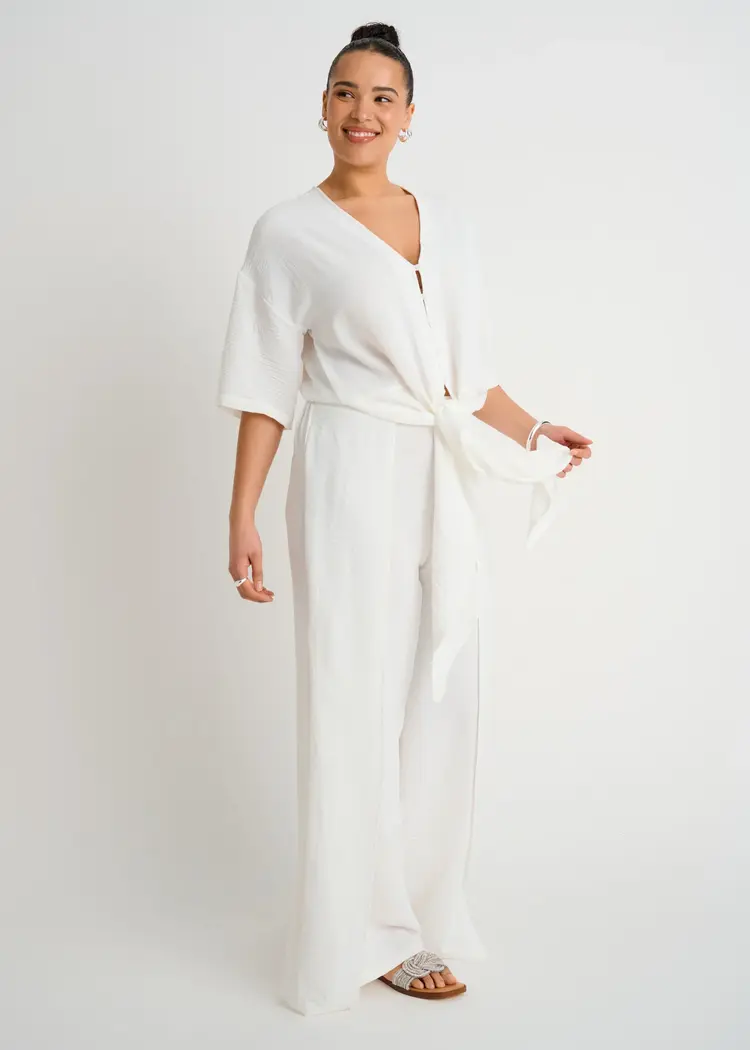 Everyday Sunday WOMEN'S WIDE-LEG COVER-UP PANTS