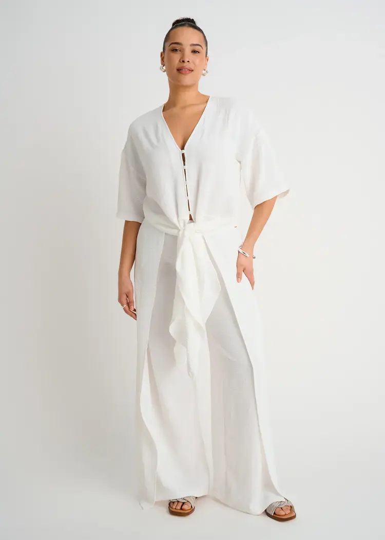Everyday Sunday FEMMES WIDE-LEG COVER-UP PANTS