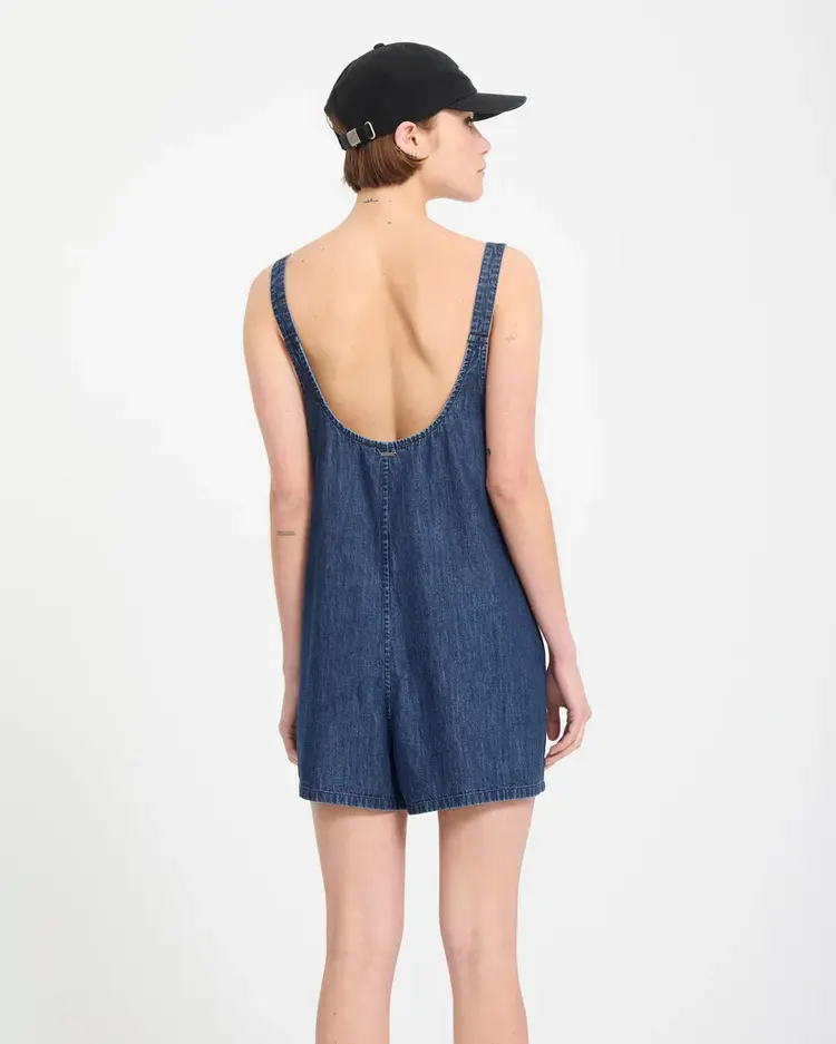 Volcom WOMEN'S LIVED IN SHORT ROMPER