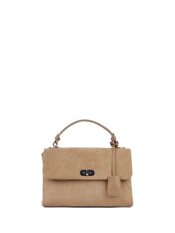 Lambert LE FREYA SAC À MAIN 2-EN-1 SUEDE VEGAN BEIGE