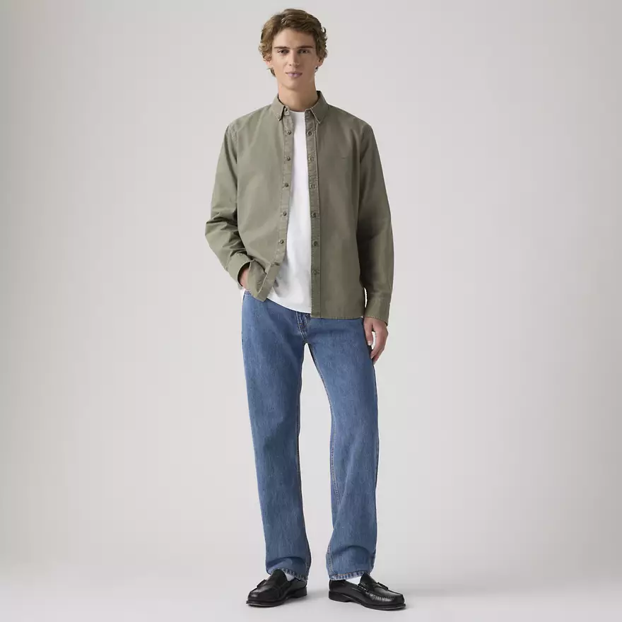 Levis MEN'S 505 REGULAR FIT JEANS