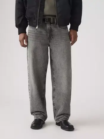 Levis HOMMES 578 BAGGY JEANS GREY NIGHTS