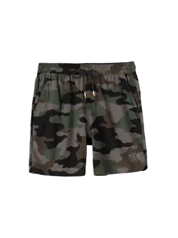 Dark Seas HOMMES NO SWEAT SHORT CAMO