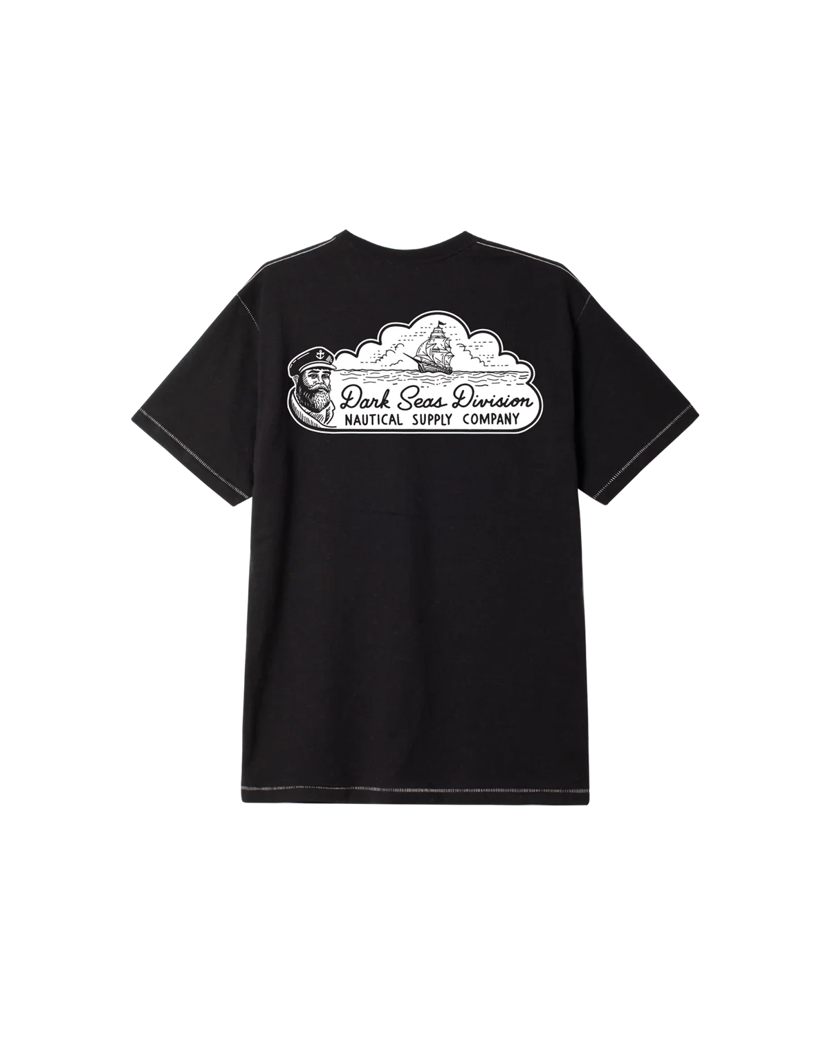 Dark Seas HOMMES SEA DOGS CONTRAST STITCH T-SHIRT