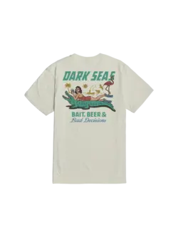 Dark Seas MEN'S BAD DECISIONS PREMIUM T-SHIRT CREAM