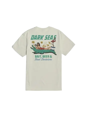 Dark Seas MEN'S BAD DECISIONS PREMIUM T-SHIRT CREAM
