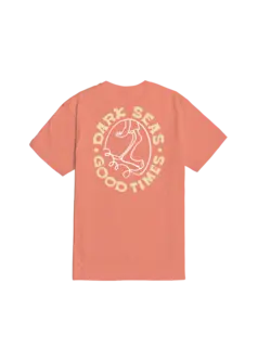 Dark Seas MEN'S NOSE RIDER PREMIUM T-SHIRT CORAL