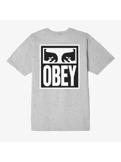 Obey HOMMES OBEY EYES ICON 2 TEE HEATHER GREY