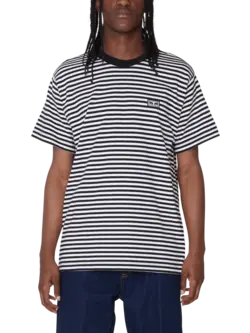 Obey MEN'S EST WRKS EYES STRIPE BLACK MULTI