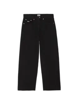 Obey MEN'S BIGWIG BAGGY DENIM PANT WASHED BLACK