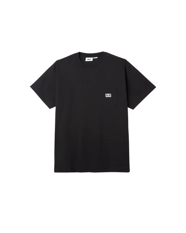 Obey HOMMES ESTABLISHED WORKS EYES POCKET T-SHIRT