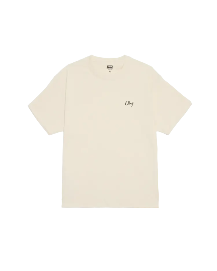Obey HOMMES OBEY PAPER ROSE T-SHIRT