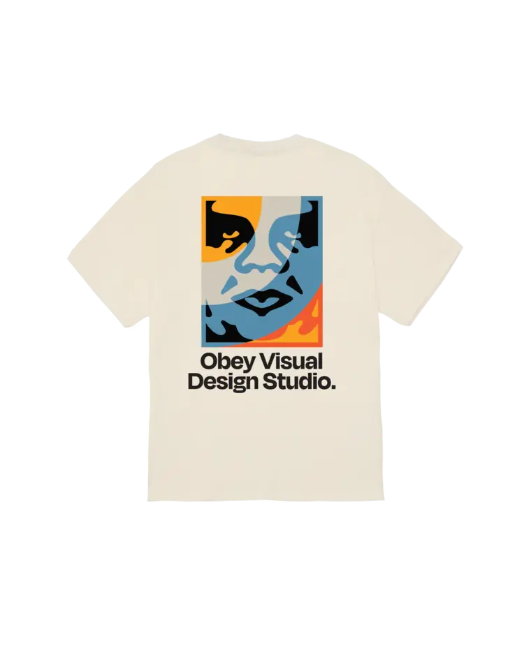 Obey HOMMES OBEY VISUAL DESIGN STUDIO CLASSIC TEE