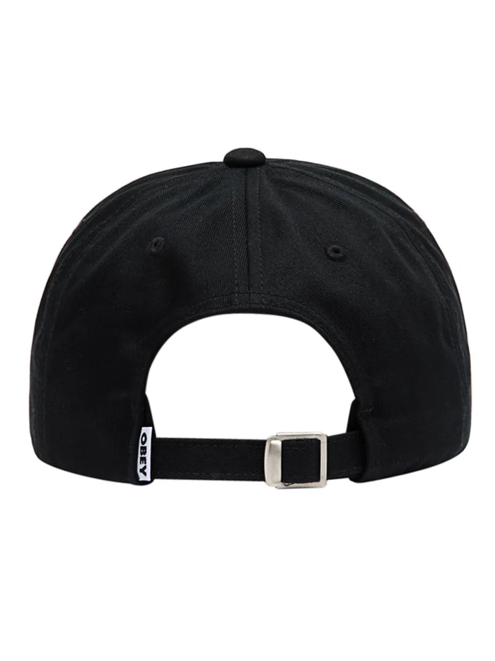 Obey HOMMES OBEY BOLD CURVE 6 PANEL STRAPBACK HAT