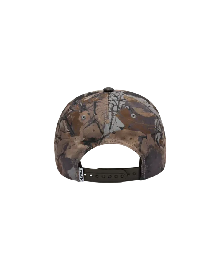 Obey HOMMES OBEY DELTA 5 PANEL SNAPBACK