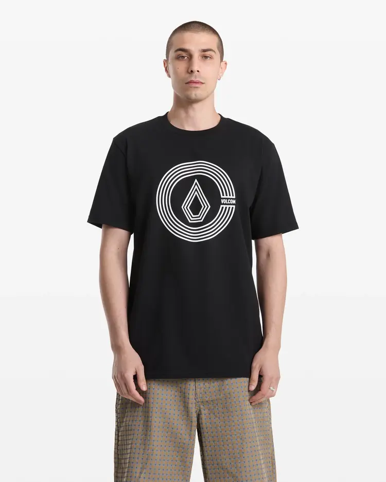 Volcom MEN'S CIRCLE SPLIT SHORT SLEEVE TEE