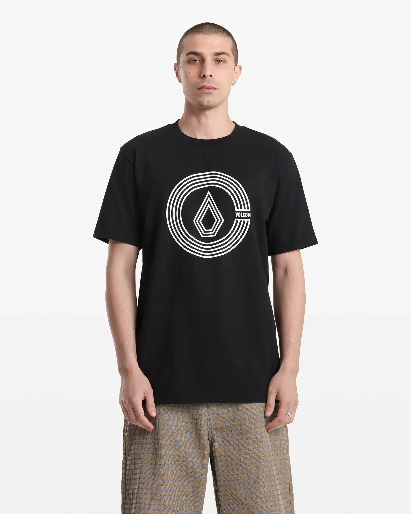 Volcom MEN'S CIRCLE SPLIT SHORT SLEEVE TEE