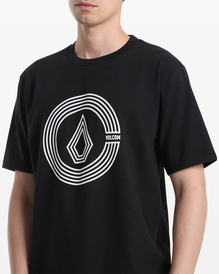 Volcom HOMMES CIRCLE SPLIT SHORT SLEEVE TEE