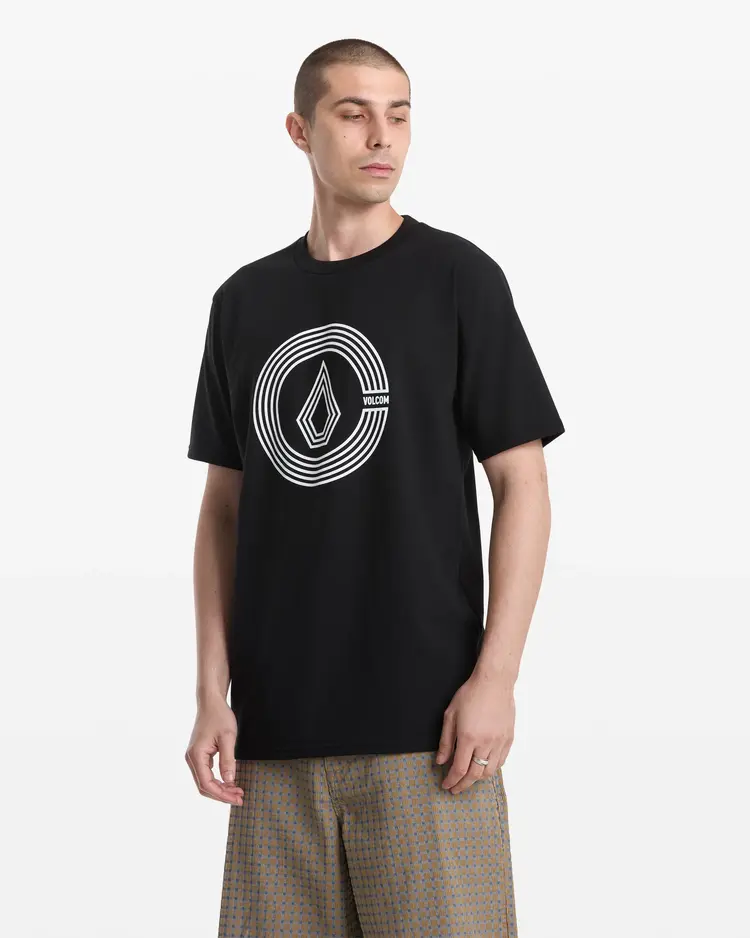 Volcom HOMMES CIRCLE SPLIT SHORT SLEEVE TEE