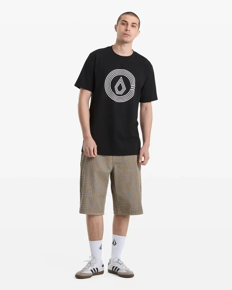 Volcom HOMMES CIRCLE SPLIT SHORT SLEEVE TEE