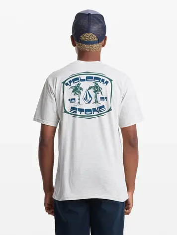 Volcom HOMMES FED UP SHORT SLEEVE TEE STONE HEATHER