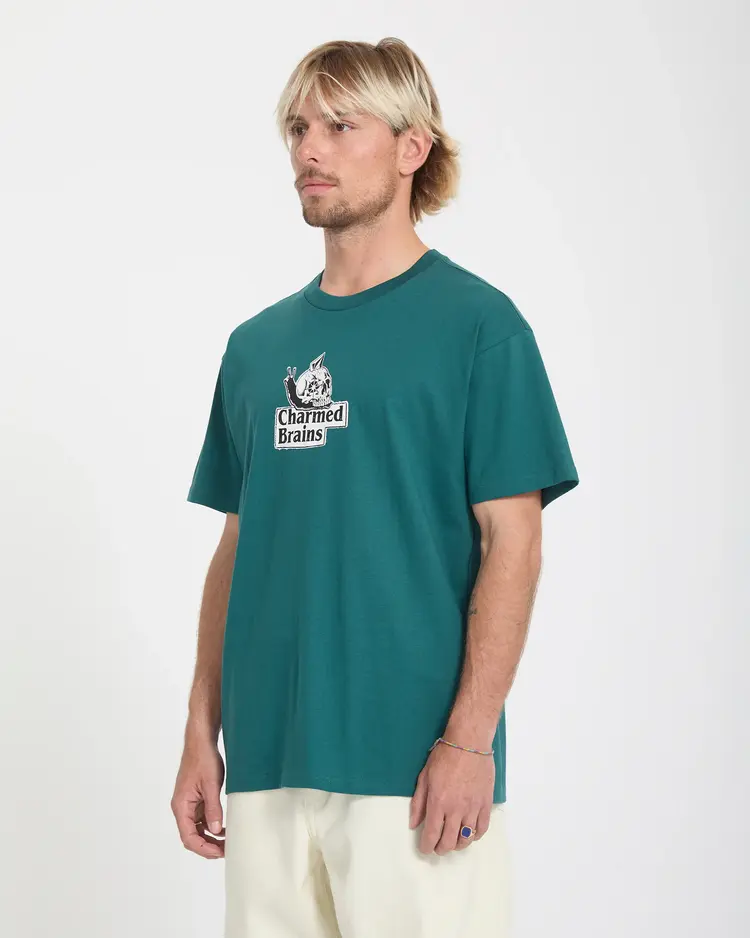 Volcom HOMMES CHARMED BRAINS SHORT SLEEVE TEE