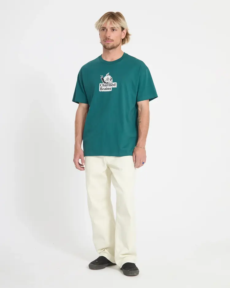 Volcom HOMMES CHARMED BRAINS SHORT SLEEVE TEE