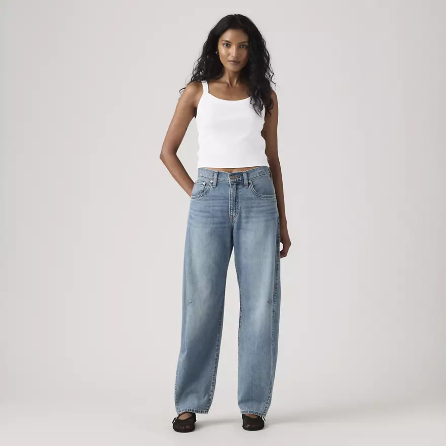 Levis FEMMES CINCH BARREL 31 JEANS
