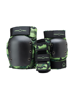 Pro-tec JUNIOR STREET JR 3-PK PAD SET CAMO
