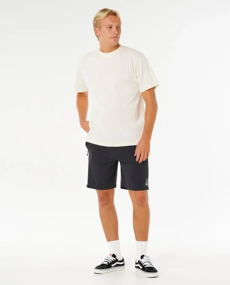 RIP CURL MEN'S SEARCH EMBROIDERY TEE