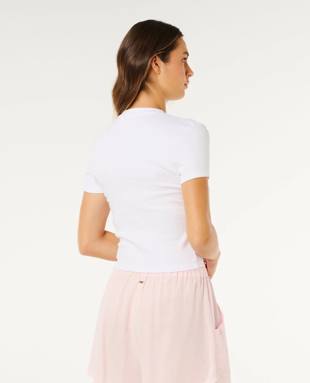 RIP CURL FEMMES SURF SIDE FITTED TEE