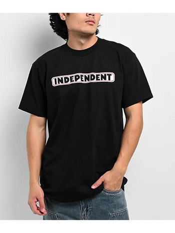 Independent trucks MEN'S BAR LOGO T-SHIRT BLACK