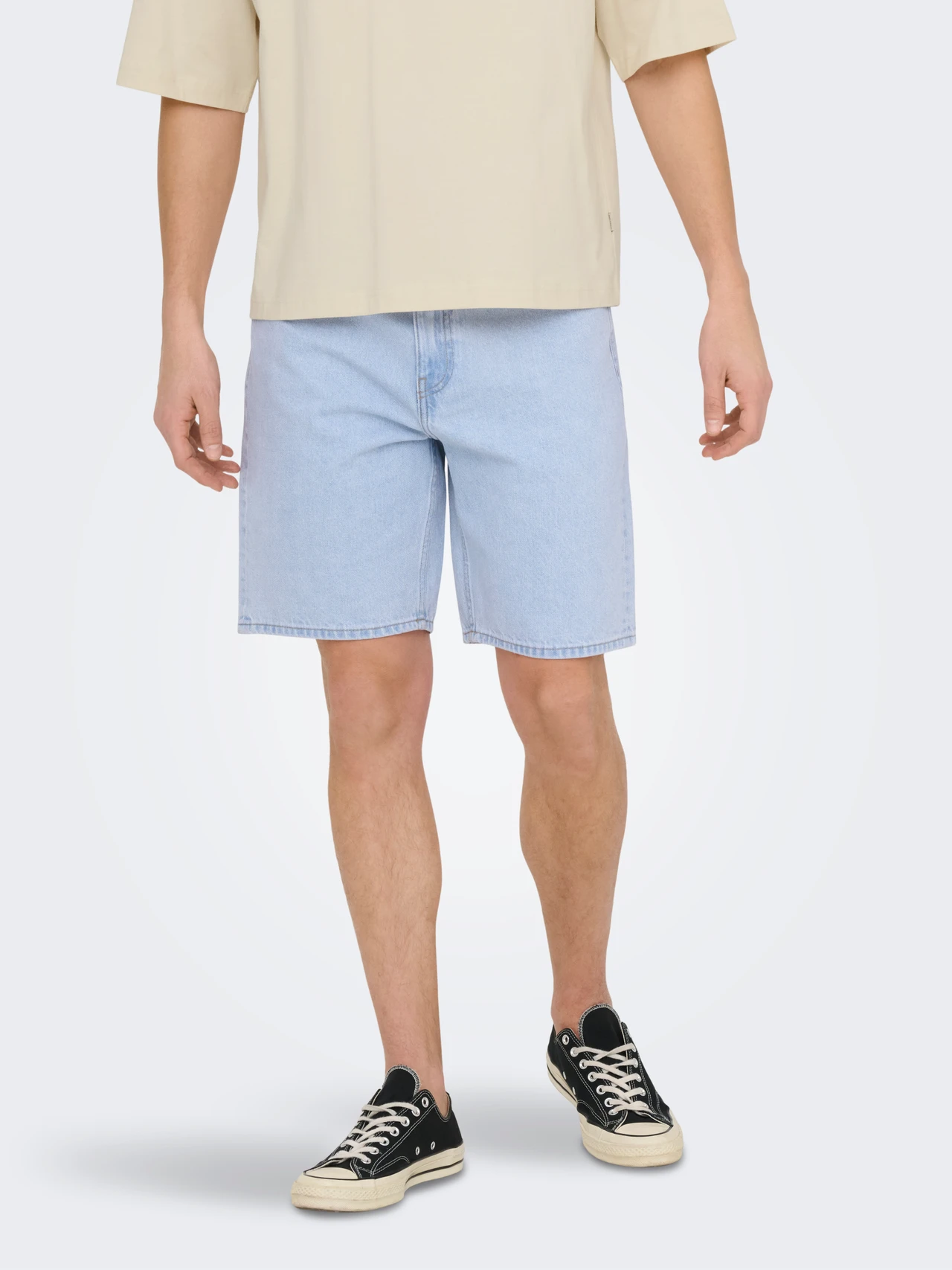 Only & Sons HOMMES EDGE STRAIGHT FIT SHORTS